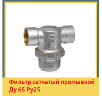 Фильтр сетчатый промывной Ду 65 Ру25 в Нарыне