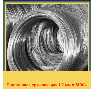 Проволока нержавеющая 1,2 мм AISI 304 в Нарыне
