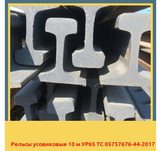 Рельсы усовиковые 10 м УР65 ТС 05757676-44-2017 в Нарыне