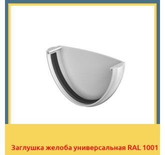 Заглушка желоба универсальная RAL 1001 в Нарыне